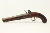 WAR of 1812 Era FLINTLOCK OFFICER Pistol by WALLIS Napoleonic Era Big Bore .67 Caliber Horse Pistol - 14 of 17