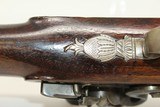 WAR of 1812 Era FLINTLOCK OFFICER Pistol by WALLIS Napoleonic Era Big Bore .67 Caliber Horse Pistol - 9 of 17