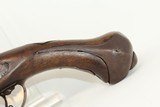 Rev War HESSIAN Antique Flintlock CAVALRY Pistol 18th Century Long Germanic Horse Pistol - 13 of 15