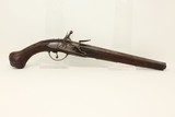 Rev War HESSIAN Antique Flintlock CAVALRY Pistol 18th Century Long Germanic Horse Pistol - 1 of 15