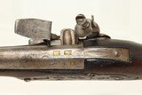 Rev War HESSIAN Antique Flintlock CAVALRY Pistol 18th Century Long Germanic Horse Pistol - 10 of 15