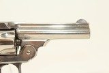Nickel & Pearl IVER JOHNSON Hammerless 32 REVOLVER Early 20th Century Conceal & Carry Revolver - 16 of 16