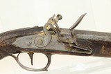 FRENCH Empire Style FLINTLOCK Officer’s Pistol Engraved NAPOLEONIC Era Big Bore .60 Caliber - 3 of 16