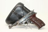 World War II NAZI German “byf 43” Mauser P38 Pistol Third Reich Semi-Auto Designed to Replace the Luger P08 - 1 of 24