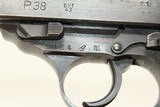 World War II NAZI German “byf 43” Mauser P38 Pistol Third Reich Semi-Auto Designed to Replace the Luger P08 - 13 of 24