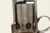 RARE Antique ALLEN & WHEELOCK Percussion Revolver Large Frame DA BAR-HAMMER with SCARCE Screw-In Cylinder Pin - 15 of 19