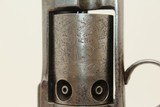RARE Antique ALLEN & WHEELOCK Percussion Revolver Large Frame DA BAR-HAMMER with SCARCE Screw-In Cylinder Pin - 14 of 19