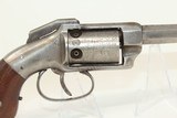 RARE Antique ALLEN & WHEELOCK Percussion Revolver Large Frame DA BAR-HAMMER with SCARCE Screw-In Cylinder Pin - 18 of 19