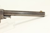 VERY SCARCE Allen & Wheelock SIDEHAMMER RevolverFIRST ISSUE 5-Panel Cylinder Scene and Walnut Grips! - 4 of 17