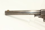 VERY SCARCE Allen & Wheelock SIDEHAMMER RevolverFIRST ISSUE 5-Panel Cylinder Scene and Walnut Grips! - 17 of 17