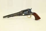 CIVIL WAR US Contract REMINGTON New Model ARMY .44 Revolver ENGRAVED GOLD CASED, ENGRAVED & GOLD INLAID ACW Classic - 3 of 20