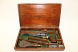 CIVIL WAR US Contract REMINGTON New Model ARMY .44 Revolver ENGRAVED GOLD CASED, ENGRAVED & GOLD INLAID ACW Classic - 1 of 20