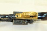 CIVIL WAR US Contract REMINGTON New Model ARMY .44 Revolver ENGRAVED GOLD CASED, ENGRAVED & GOLD INLAID ACW Classic - 14 of 20