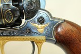 CIVIL WAR US Contract REMINGTON New Model ARMY .44 Revolver ENGRAVED GOLD CASED, ENGRAVED & GOLD INLAID ACW Classic - 12 of 20