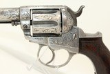 Antique COLT THUNDERER M1877 Revolver Made In 1892 ENGRAVED Billy the Kid With Nice SCROLL ENGRAVING - 3 of 17