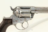 Antique COLT THUNDERER M1877 Revolver Made In 1892 ENGRAVED Billy the Kid With Nice SCROLL ENGRAVING - 16 of 17