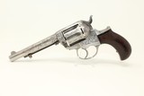 Antique COLT THUNDERER M1877 Revolver Made In 1892 ENGRAVED Billy the Kid With Nice SCROLL ENGRAVING - 1 of 17