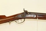 FRONTIER Antique AMERICAN LONG Rifle in .45 Caliber Golcher Lock Pioneer Manufactured Circa 1840s -1850s! - 4 of 22