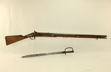 Rare ROYAL NEPALESE Brunswick Pattern Percussion MUSKET & Sword Bayonet Musket Hand Made in Nepal with SWORD BAYONET - 1 of 21