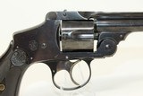 EXCELLENT Smith & Wesson .38 S&W Safety HAMMERLESS Revolver WWII Era C&R
Circa Late-1930s “LEMON SQUEEZER” - 15 of 16