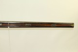 Gorgeous English 1800s UPLAND SxS 16 Gauge Percussion Shotgun by THOMPSON Beautiful & One of a Kind with High Grade Wood - 14 of 18