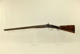 Gorgeous English 1800s UPLAND SxS 16 Gauge Percussion Shotgun by THOMPSON Beautiful & One of a Kind with High Grade Wood - 15 of 18
