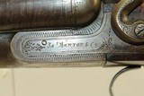 ENGLISH Twist SxS JAS Manton Double Barrel Hammer SHOTGUN 10 Gauge C&R British Shotgun with Damascus Twist Barrels! - 9 of 22