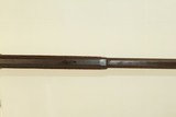1840s Antique SQUIRREL RIFLE Maple Half Stock .34 Caliber “H.BA.” Patchbox High Grade Wood with Patchbox & Maker Mark - 17 of 24