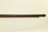 1840s Antique SQUIRREL RIFLE Maple Half Stock .34 Caliber “H.BA.” Patchbox High Grade Wood with Patchbox & Maker Mark - 6 of 24