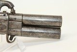 Antique BECKHUSON of OXFORD England Swivel Breech Percussion Pistol Engrave
.35 Caliber Superposed British Self-defense Pistol! - 17 of 17