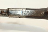 Antique BECKHUSON of OXFORD England Swivel Breech Percussion Pistol Engrave
.35 Caliber Superposed British Self-defense Pistol! - 8 of 17