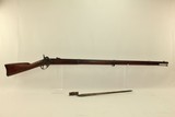 Civil War SAVAGE US Model 1861 RIFLE-MUSKET Antique Made 1864 .58 Caliber Savage Contract Musket with Signed Bayonet! - 1 of 22