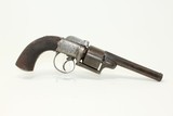 SHARMAN WEST BERRY of WOODBRIDGE Transitional PERCUSSION PEPPERBOX/REVOLVER
Double Action Made by Berry of Woodbridge, Suffolk, England - 14 of 17