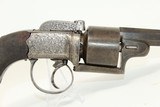 SHARMAN WEST BERRY of WOODBRIDGE Transitional PERCUSSION PEPPERBOX/REVOLVER
Double Action Made by Berry of Woodbridge, Suffolk, England - 16 of 17