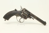 1870s BRITISH Gloucester Marked Antique WEBLEY RIC Model in .380 Revolver Marked “E. FLETCHER/GLOUCESTER” on the Top Strap - 17 of 20