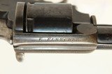 1870s BRITISH Gloucester Marked Antique WEBLEY RIC Model in .380 Revolver Marked “E. FLETCHER/GLOUCESTER” on the Top Strap - 7 of 20