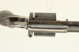 1870s BRITISH Gloucester Marked Antique WEBLEY RIC Model in .380 Revolver Marked “E. FLETCHER/GLOUCESTER” on the Top Strap - 6 of 20