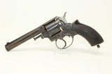 1870s BRITISH Gloucester Marked Antique WEBLEY RIC Model in .380 Revolver Marked “E. FLETCHER/GLOUCESTER” on the Top Strap - 1 of 20