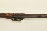 LATE-1700s-Early-1800s Antique Germanic JAEGER FLINTLOCK Rifle .56 Caliber Full Length Stock with Sliding Wooden Patch Box! - 12 of 17