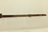 LATE-1700s-Early-1800s Antique Germanic JAEGER FLINTLOCK Rifle .56 Caliber Full Length Stock with Sliding Wooden Patch Box! - 10 of 17