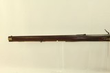 LATE-1700s-Early-1800s Antique Germanic JAEGER FLINTLOCK Rifle .56 Caliber Full Length Stock with Sliding Wooden Patch Box! - 17 of 17