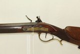 LATE-1700s-Early-1800s Antique Germanic JAEGER FLINTLOCK Rifle .56 Caliber Full Length Stock with Sliding Wooden Patch Box! - 16 of 17