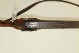 GERMANIC Antique Jaeger DOUBLE RIFLE by B. & E.W. PISTOR from Schmalkalden ENGRAVED, CARVED Gold Inlaid, from Schmalkalden, GERMANY - 11 of 23