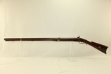 JOHNSTOWN NEW YORK Antique AMERICAN Smoothbore Long Rifle by SAMUEL W. HILL Early, Circa 1830s Percussion Musket! - 19 of 23