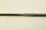 JOHNSTOWN NEW YORK Antique AMERICAN Smoothbore Long Rifle by SAMUEL W. HILL Early, Circa 1830s Percussion Musket! - 17 of 23