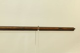 JOHNSTOWN NEW YORK Antique AMERICAN Smoothbore Long Rifle by SAMUEL W. HILL Early, Circa 1830s Percussion Musket! - 13 of 23