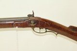 JOHNSTOWN NEW YORK Antique AMERICAN Smoothbore Long Rifle by SAMUEL W. HILL Early, Circa 1830s Percussion Musket! - 21 of 23