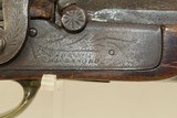 JOHNSTOWN NEW YORK Antique AMERICAN Smoothbore Long Rifle by SAMUEL W. HILL Early, Circa 1830s Percussion Musket! - 9 of 23