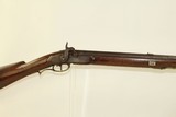 JOHNSTOWN NEW YORK Antique AMERICAN Smoothbore Long Rifle by SAMUEL W. HILL Early, Circa 1830s Percussion Musket! - 1 of 23