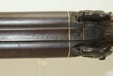 NEW YORK Antique SPIES Double Barrel Side By Side SHOTGUN LONDON SxS 1850 Engraved 12 Gauge Percussion Fowling Piece! - 13 of 23